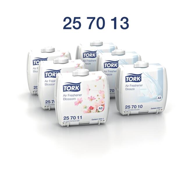Luchtverfrisser Tork A3 Premium constant assorti 257013