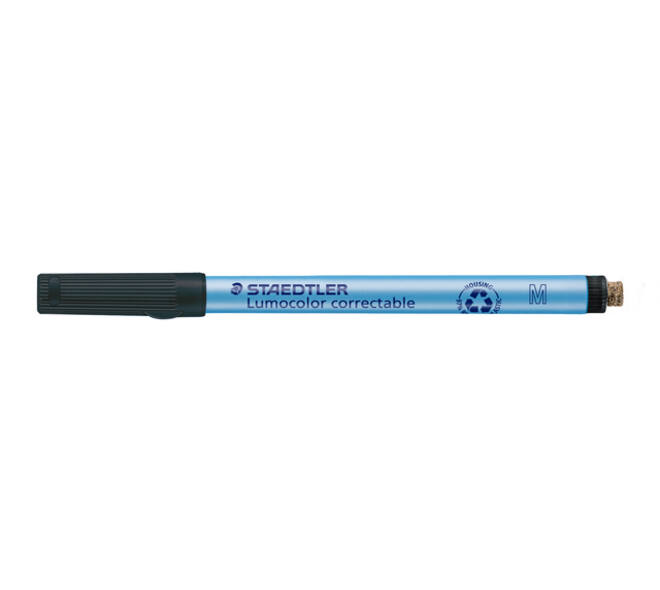 Viltstift Staedtler Lumocolor 305 non permanent correctable M zwart