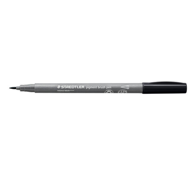 Brushpen Staedtler PigmentArts Intens zwart 1.0mm