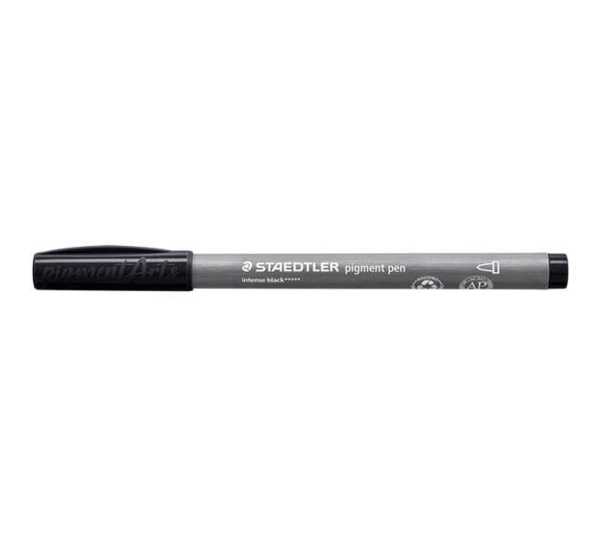 Fijnschrijver Staedtler PigmentArts Intens zwart