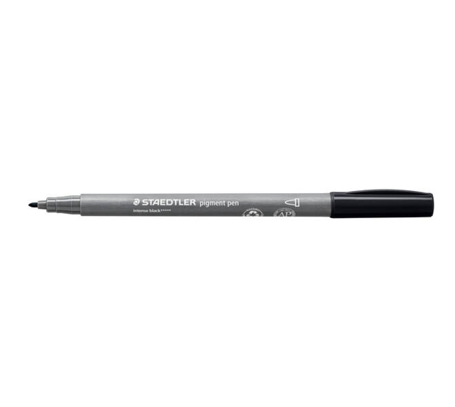 Fijnschrijver Staedtler PigmentArts Intens zwart