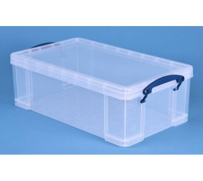 Opbergbox Really Useful 12 liter 465x270x150mm transparant wit
