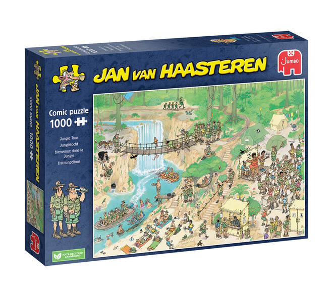Puzzel Jan van Haasteren Jungletocht 1000 stukjes
