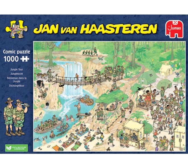 Puzzel Jan van Haasteren Jungletocht 1000 stukjes