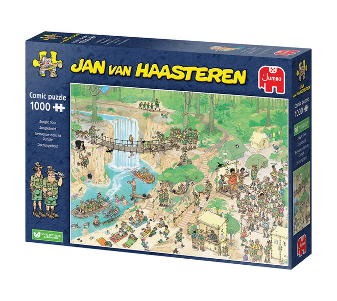 Puzzel Jan van Haasteren Jungletocht 1000 stukjes
