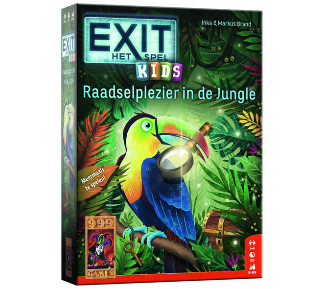 Spel EXIT Kids Raadselplezier in de jungle