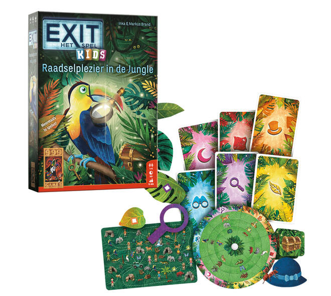 Spel EXIT Kids Raadselplezier in de jungle
