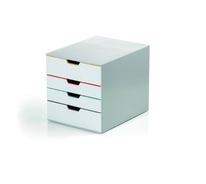 Ladenbox Durable Varicolor 4 laden mix kleur