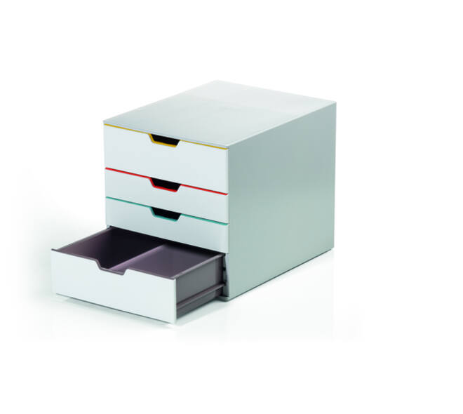 Ladenbox Durable Varicolor 4 laden mix kleur