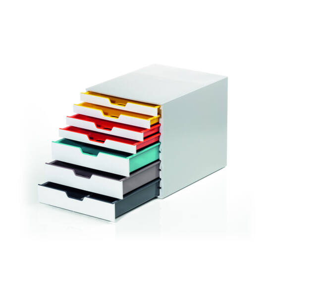 Ladenbox Durable Varicolor 7 laden mix kleur