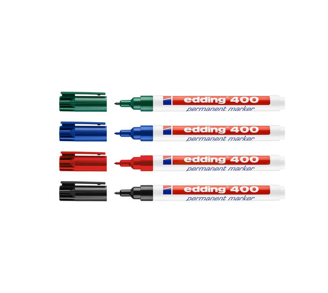 Viltstift edding 400 creatief rond 1mm assorti