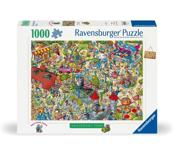 Puzzel Ray Comic 4 The  Amusement Park 1000 stukjes