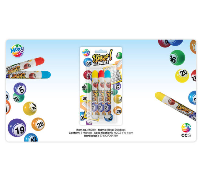Bingo Dabbers Grifix 3 stuks