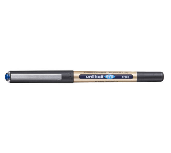 Rollerpen Uni-ball Eye eco 150E breed blauw