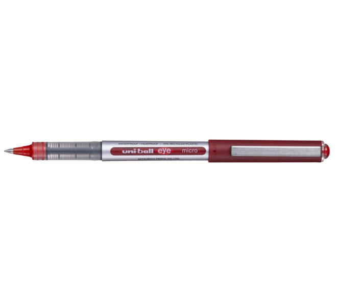 Rollerpen Uni-ball Eye eco 150E fijn rood