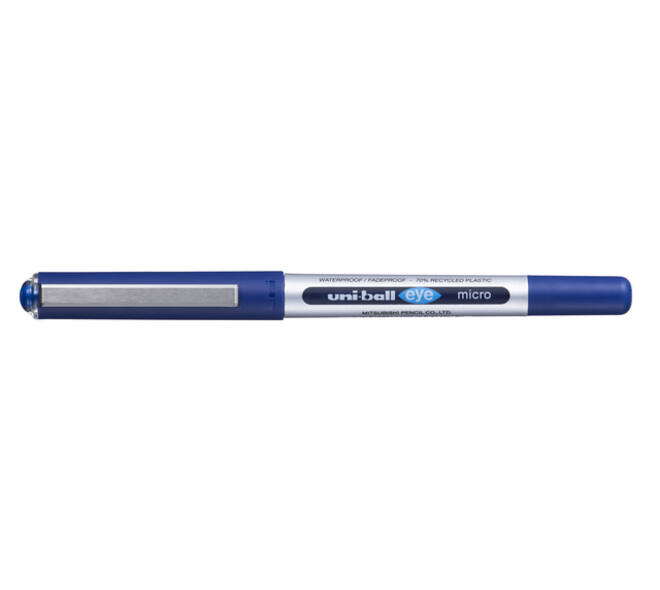 Rollerpen Uni-ball Eye eco 150E fijn blauw