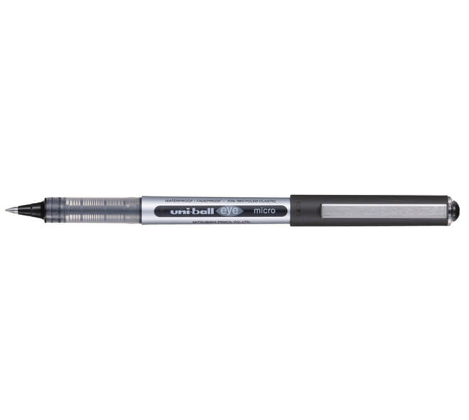 Rollerpen Uni-ball Eye eco 150E fijn zwart
