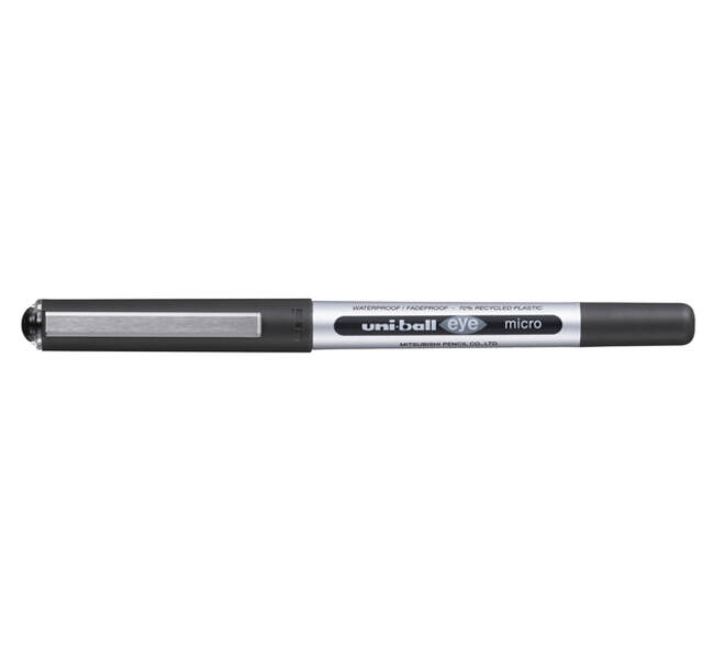 Rollerpen Uni-ball Eye eco 150E fijn zwart