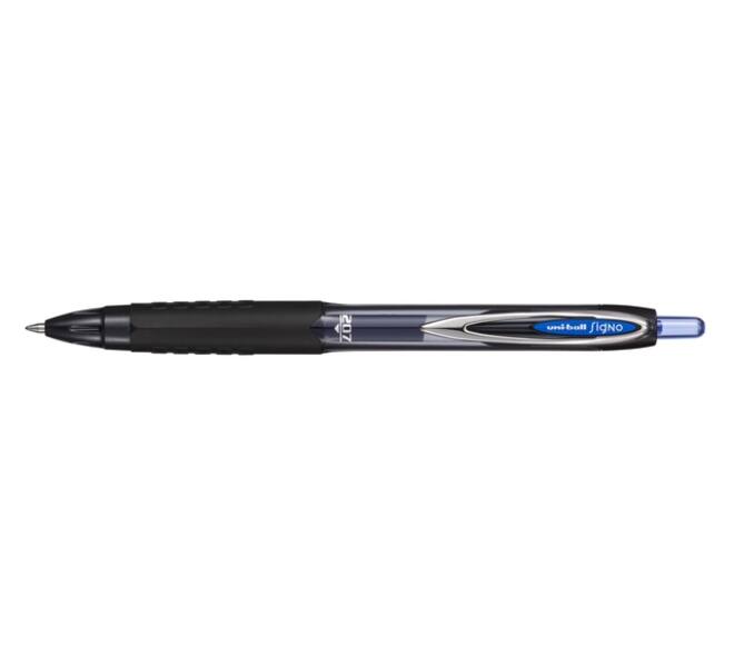 Gelschrijver Uni-ball Signo eco 207E medium blauw
