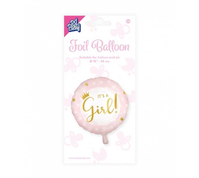 Paperdreams Foil balloon - It's a girl!