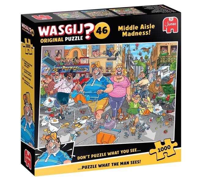 Wasgij Original 46 - Middle Aisle Madness 1000 st