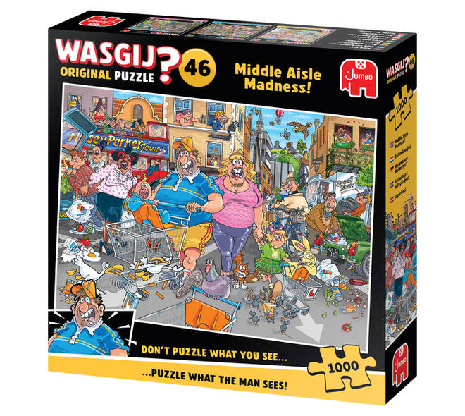 Wasgij Original 46 - Middle Aisle Madness 1000 st