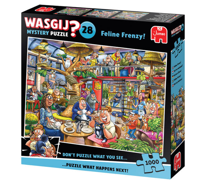 Wasgij Mystery 28 - Feline Frenzy! 1000 st