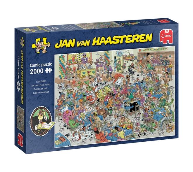 Puzzel Jan van Haasteren NK Mens Erger Je Niet 2000 st