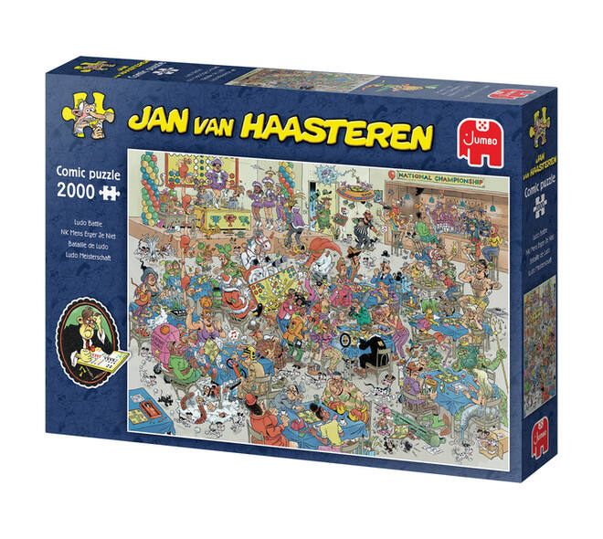 Puzzel Jan van Haasteren NK Mens Erger Je Niet 2000 st