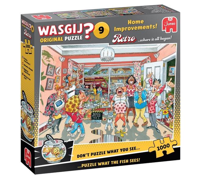Wasgij Retro Original 9 Home Improvements 1000 st