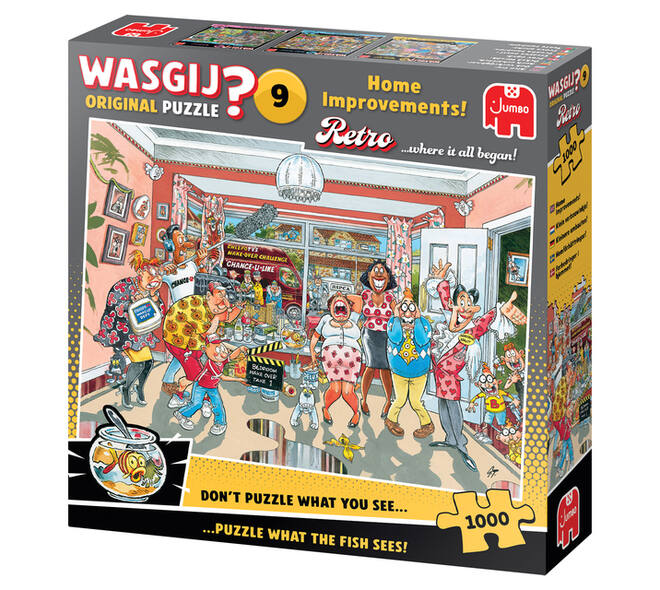 Wasgij Retro Original 9 Home Improvements 1000 st