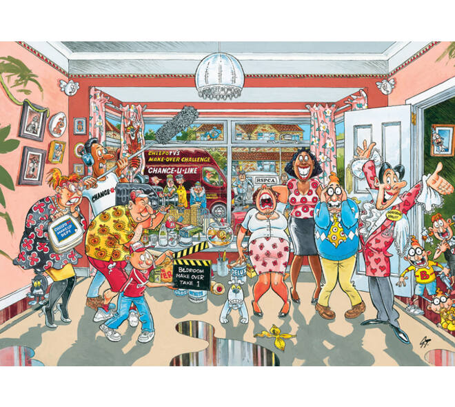 Wasgij Retro Original 9 Home Improvements 1000 st