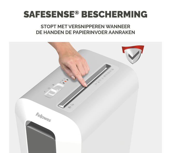 Papiervernietiger Fellowes Powershred LX65 snippers 4x40mm wit