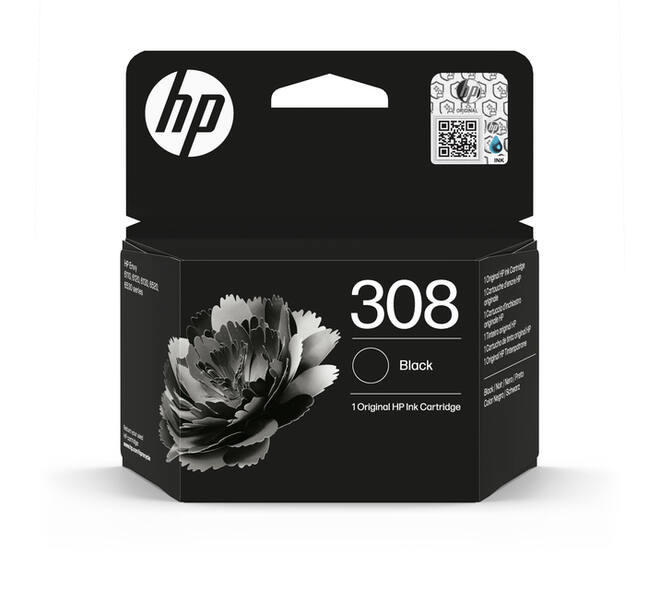 Inktcartridge HP 7FP21UE 308 zwart