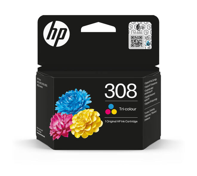 Inktcartridge HP 7FP20UE 308 3 kleuren