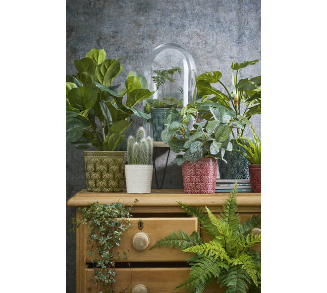 Kunstplant Mica Pilea in pot Ø11,5cm 35x25cm