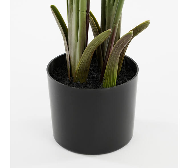 Kunstplant Mica Bananen boom in plastic pot 180x30cm