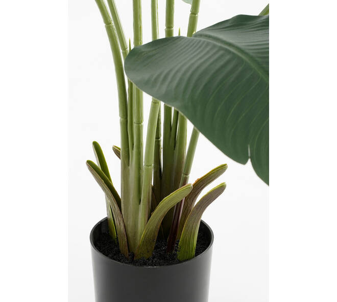 Kunstplant Mica Bananen boom in plastic pot 180x30cm