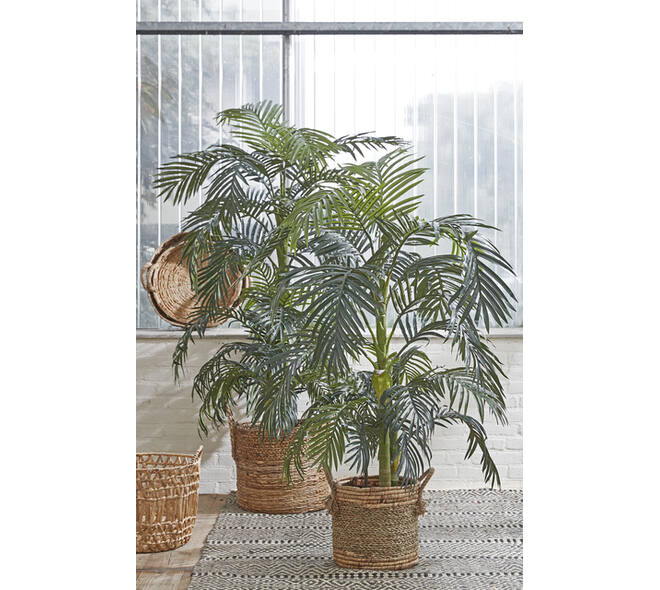 Kunstplant Mica Areca palm in plastic pot 150x100cm