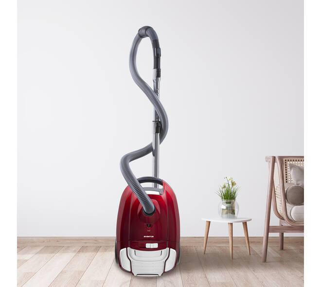 Stofzuiger Inventum ST306RZA 700W 3L rood/zwart