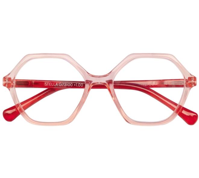 Leesbril I Need You Stella +3.00 dpt roze
