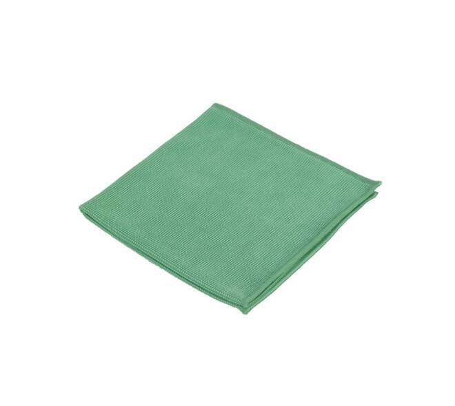 Microvezeldoek Cleaninq prof 40x40cm groen 10 stuks