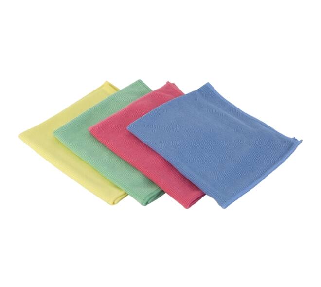 Microvezeldoek Cleaninq prof 40x40cm groen 10 stuks