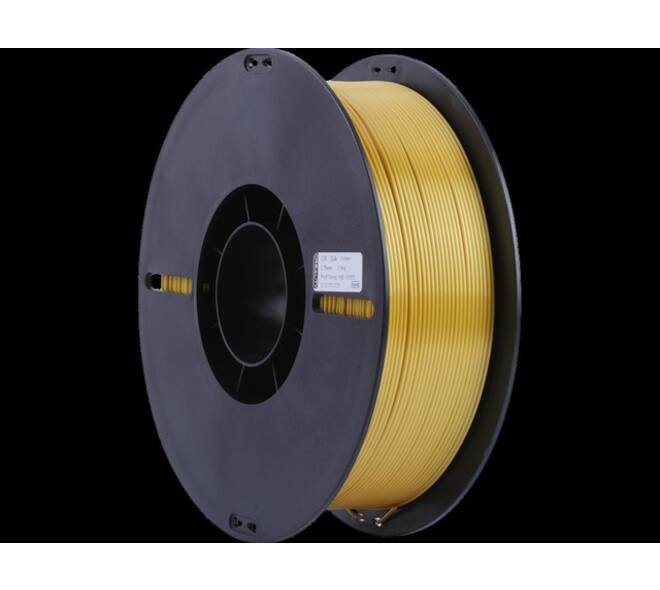 3D Filament Creality PLA 1.75mm Silk goud 1kg