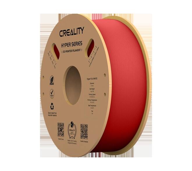 3D Filament Creality Hyper PLA 1.75mm rood 1kg