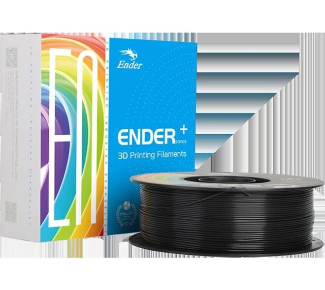 3D Filament Creality PLA+ 1.75mm zwart 1kg