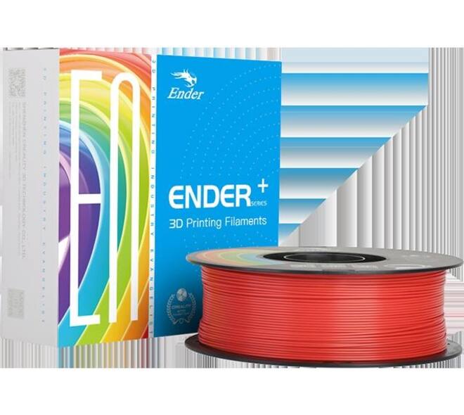 3D Filament Creality PLA+ 1.75mm rood 1kg