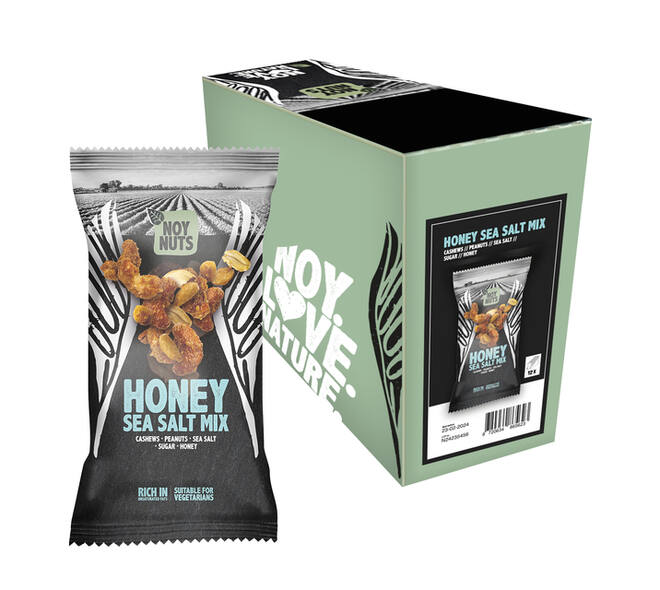 Noten NoyNuts honey sea salt mix zak 45 gram