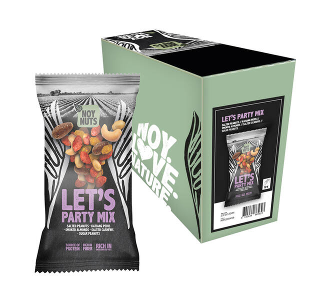 Noten NoyNuts let's party mix zak 45 gram