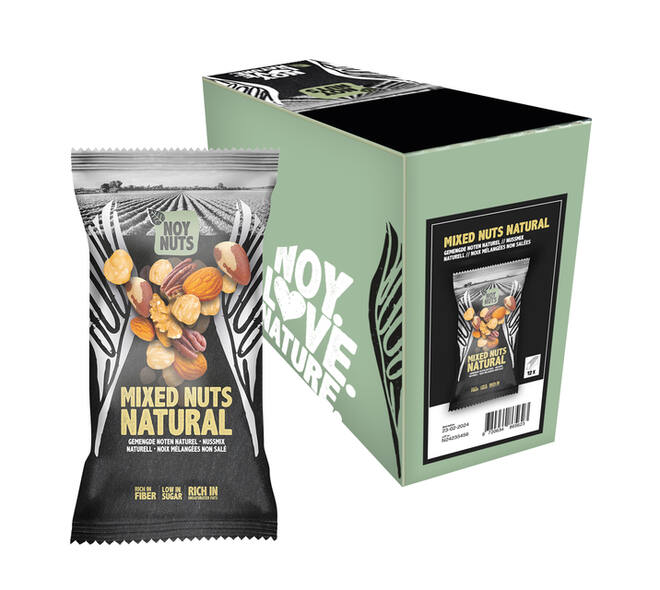 Noten NoyNuts naturel mix zak 45 gram